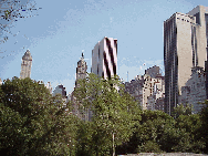 Center right picture you see the skyline of NYC as seen from Central Park on the Upper West Side.