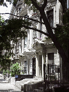 Center right photo you see an example of the beautiful homes of the Upper West Side.