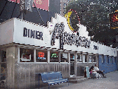 Center right picture you see the Moondance Diner on 6th Avenue close to Canal Street. This little diner looks like something from many years ago when life was much simpler.  Actually life was much simpler just a few weeks ago wasn't it?