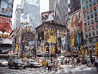 Top right picture you see the center of Times Square and Broadway.  This is where the Theater Development Fund ticket stand is located.  Come early, stand in line and get great discounts on night of the show tickets.