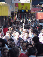 Business might be slow in some areas, but you wouldn't know it in Chinatown!  Top right picture you see a  busy sidewalk of Canal Street.