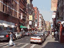 Bottom right picture you see a long shot of Mulberry Street.