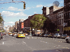 Bottom right picture you see Avenue A in the East Village.  This area is known as Alphabet City.  You'll find blocks with Polish restaurants.  Sixth Street between First and Second Avenue is known as Little India.  Here you can enjoy great Indian food.