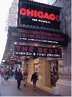 Center right picture you see one of the smash hits on Broadway, Chicago.  There's just nothing in this world  that can compete with a Broadway play.