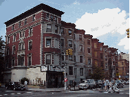 On this page you see examples of the beautiful homes of Harlem.  The photo to the center was taken in the section known as Sugar Hill. This is the area that was home to Duke Ellington.