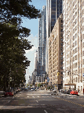 Center right picture you see Central Park West.  This was taken very close to Columbus Circle and Tavern on the Green Restaurant. If you walk a few blocks west of here you would be at Lincoln Center for the Performing Arts.