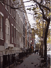 Center right picture you see some of the pretty townhouses of Greenwich Village.