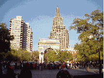 Bottom right picture you see the arches of Washington Square Park which is the center of life in Greenwich Village.  This is where people gather to walk their dogs and watch street entertainers. Bob Dylan started out here.