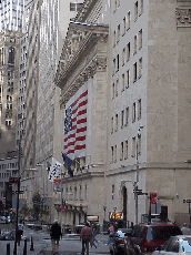 We know you'll want to see Wall Street while you're in New York. Top right you see the New York Stock Exchange on Wall Street. There are many wonderful restaurants nearby for dining.  You'll find lots of good shopping here too. Nassau Street is close by.