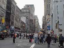 Bottom right picture was taken on Canal Street and the corner of Broadway.  From here you are only a few blocks from the downtown area near City Hall.