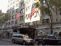 Center right photo you see the Belvedere Hotel on West 48th Street. This famous hotel was restored to it's original beauty a few years ago.