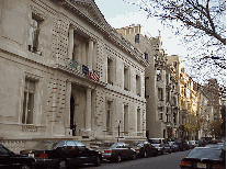 Just walk down a side street on the Upper East Side and you pass places like the New York University Institute of Fine Arts, pictured to the right.