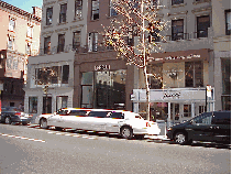 Center right photo you see a limo waiting while someone shops on Madison Avenue. Of course, you'll need plenty of room for those shopping bags!