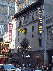 Bottom right picture you see the Ford Theatre for the Performing Arts on 42nd Street.  This is where the play 42nd Street is playing.  42nd Street might be the most spectacular show to ever run on Broadway.  The dancers, the costumes... the show tunes!