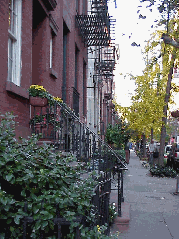 Top right picture you see a pretty home in the area of the Chelsea and the Meat Packing District.