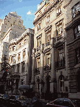 Of course there's a lot of wealth in NYC and many famous people live here.  The mansions are numerous and you'll find them all over the city.  Top right you see beautiful homes off Madison Avenue.