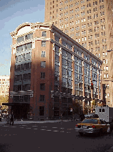 As we just said famous people live all over town.  Mariah Carey lives very close to the Tribeca Grand Hotel, pictured center right.