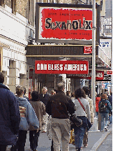 Everyone talks about the warm weather and global warming.  We see signs of global warming all over the place in Times Square. Top right picture you see a new play on Broadway. Sexaholix.