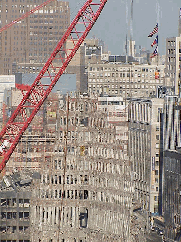 Bottom right picture you see Ground Zero a couple of months after the attack.