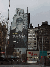 Center right picture you see a billboard between 7th and 8th Avenue near Madison Square Garden.