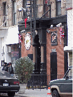 Top right picture you see the Hell's Angels Headquarters on the Lower East Side.