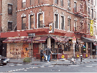 Top right picture you see the Red Lion on Bleecker Street. You'll find most of the clubs are located on Bleecker Street.  In the evenings the clubs open the doors so that you can hear the music as you walk past. This is a great way to choose!