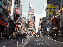 Top right picture you see Broadway in Times Square.  This is the most exciting place in the universe.  If you only have one day in NYC, spend it here.