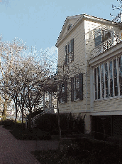 Top right picture you see the entrance to Gracie Mansion.  The first house on the banks of the East River dated back to 1770 but was damaged by fire in 1776.  In 1798 the house was rebuilt by Archibald Gracie.