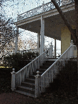 Center right photo you see the steps into the mansion. A beautiful home for someone with a big job.  Good luck Mayor Bloomberg.