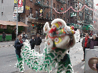 Center right photo you see a dragon in Chinatown during the recent Chinese New Year festivities.