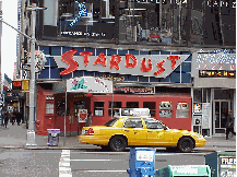 Bottom right picture you see the Stardust Diner on Broadway.