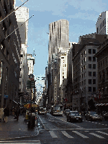 Center right picture you see Fifth Avenue and in the distance you see Trump Tower.  Trump Tower is the most elegant shopping mall in the world.  You could easily spend a cool trillion in a few minutes.