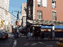 Center right picture you see a favorite hang out for the Broadway stage hands, actors and locals.  Center right picture is McHale's Caf Restaurant on 8th Avenue.  It's nothing fancy... just great food, a juke box, and interesting people.