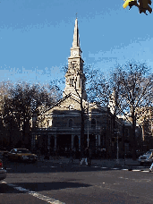 Top right photo you see St. Mark's in the Bowery church on East 10th.  This pretty church was built in 1799.