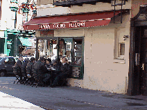 Take a stroll towards Greenwich Street and you will see sights like this charming Italian Restaurant, Sapore Cucina Italiana. Everyone loves nice weather and sidewalk dining.  Why not combine great food with some of the best people watching in the world?