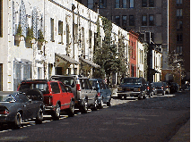 If you think there aren't any quiet streets, check out the photo to the right.  That's the Washington Mews which are right across the street from Washington Square Park.