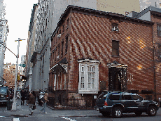 Bottom right picture you see the home of Washington Irving on where else Irving Place.  This is only a few blocks away from Gramercy Park.