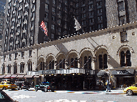 Center right photo you see the Park Central Hotel at 870 7th Avenue and 56th Street.  For complete discount hotel listings of NYC Hotels click here. Readio gives portions of all revenue to the National Coalition for the Homeless.