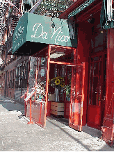 One of the best areas to go when you're really hungry is Little Italy.  You'll find every street lined with great Italian Restaurants.  Top right picture you see Da Nico Restaurant on Mulberry Street.