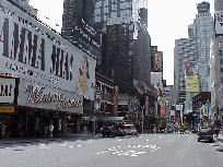 Bottom right picture was taken up Broadway where you see Mamma Mia playing at the Wintergarden Theater.