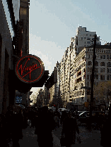 Top right photo you see the Virgin Mega Store on 14th Street at Union Square Park.