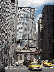 Top right picture you see Park Avenue.  That's the Met Life Building with Grand Central Station at the street level (center) of the photo.  You never know who you might see there.