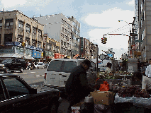 Bottom right picture you see vendors on the sidewalk of Canal Street in Chinatown.  We do encourage everyone to go to Chinatown. You'll enjoy sidewalk shopping and dining in the great Chinese restaurants.  There's no place like New York City's Chinatown.