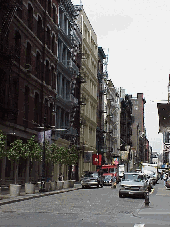 Top right picture you see some of the cast iron buildings that prefigure the skyscrapers of today.