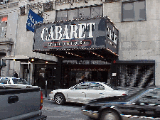 Center right picture you see Studio 54, a legend in clubs.  Today at Studio 54 you won't be disco dancing but you will see the legendary Broadway Show, Cabaret.