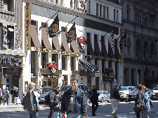 Bottom right picture you see the Hard Rock Caf at 221 West 57th Street.