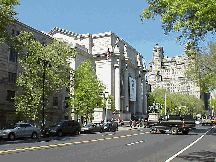 Center right picture you see the American Museum of Natural History on Central Park West.