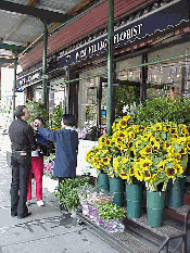 Center right picture you see the West Village Florist.