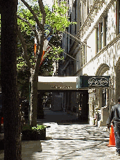 Center right picture you see the very romantic Hotel des Artistes at 1 West 67th Street. Here you'll find Caf des Artistes where the very wealthy dine.  You'll see some murals of female nudes that are legendary in NYC.