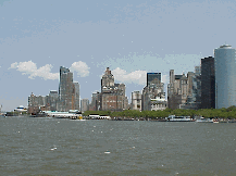 Bottom right picture you see Battery Park which is the southern tip of the island of Manhattan.  A cruise around the island is one way many New Yorkers will celebrate the big birthday party.